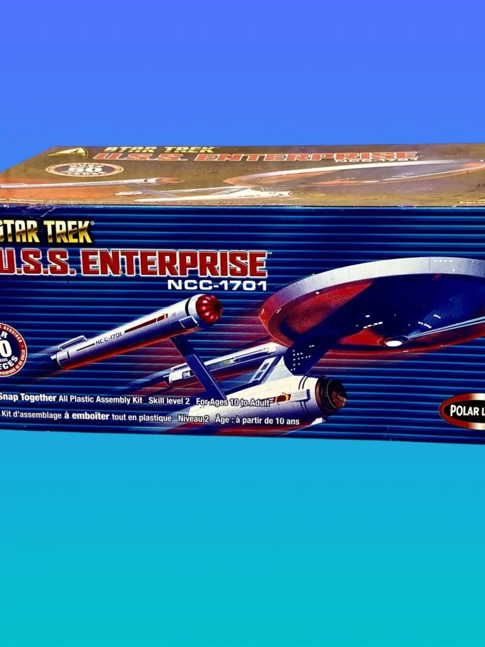 Star Trek USS Enterprise NCC-1701 3-in-1 SNAP Together Model Kit Polar Lights